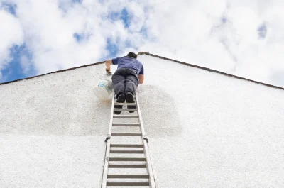 Peinture extérieure à Saint-Cyr-des-Gâts — façades et ravalement
